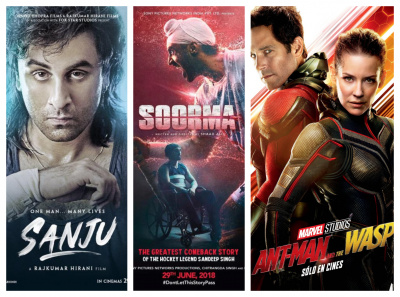 Sanju enters the Rs 300 crore club; Soorma and Ant-Man and the Wasp show steady growth at the box office
